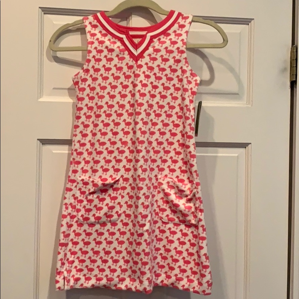 Lily Pulitzer shift. Size 8. NWT. Pink/white birds